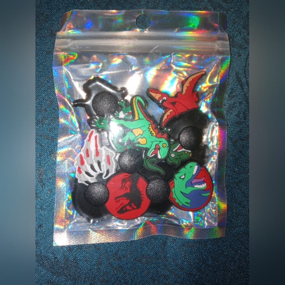 Dinosaur Themed Shoe Charms